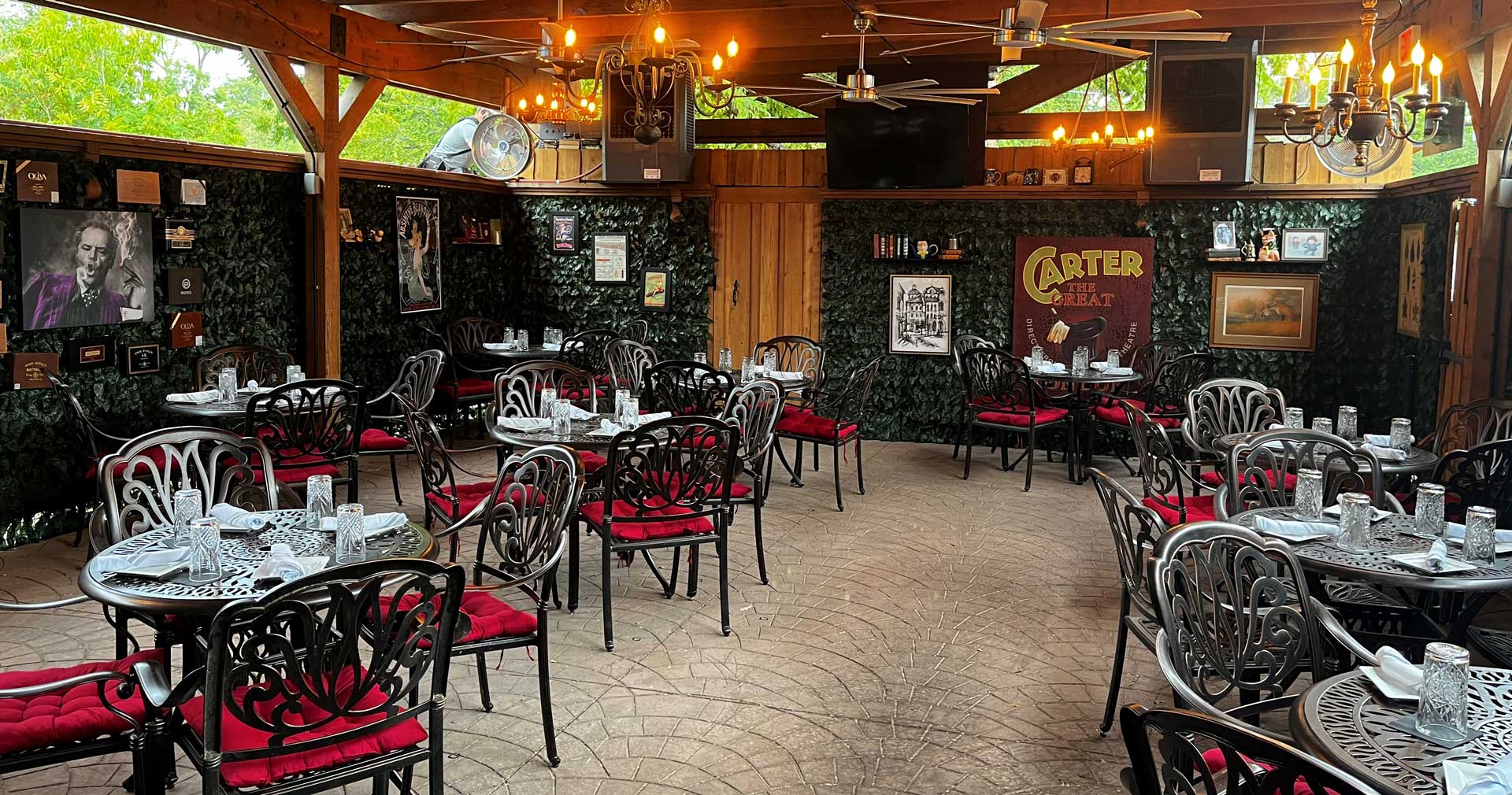 Fall Patio at McRae's American Bistro